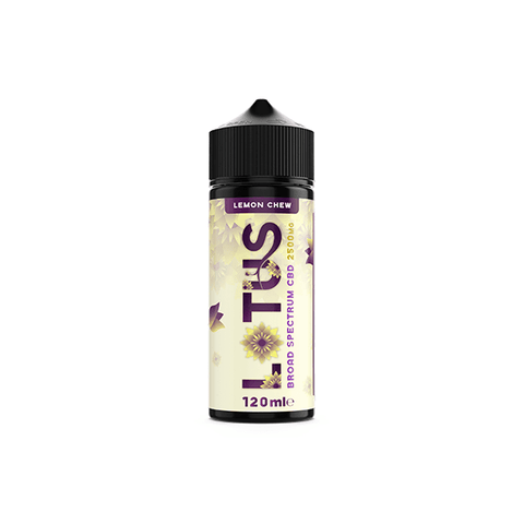 Lotus Leaf CBD 2500mg CBD Broad - Spectrum E - liquid 100ml (70VG/30PG) - THWC Ltd