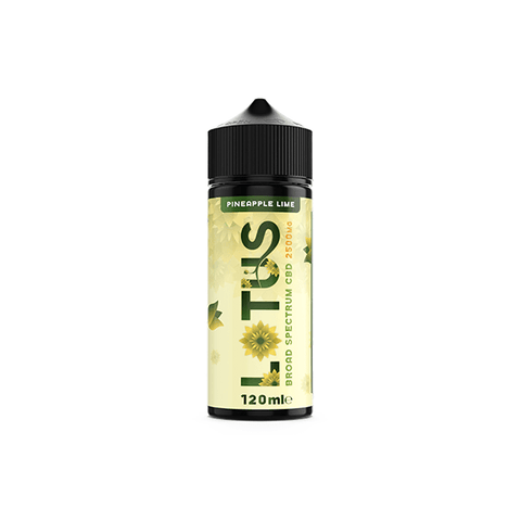 Lotus Leaf CBD 2500mg CBD Broad - Spectrum E - liquid 100ml (70VG/30PG) - THWC Ltd