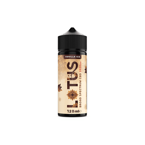 Lotus Leaf CBD 2500mg CBD Broad - Spectrum E - liquid 100ml (70VG/30PG) - THWC Ltd