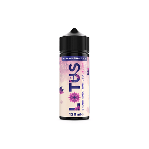 Lotus Leaf CBD 2500mg CBD Broad - Spectrum E - liquid 100ml (70VG/30PG) - THWC Ltd