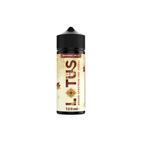 Lotus Leaf CBD 2500mg CBD Broad - Spectrum E - liquid 100ml (70VG/30PG) - THWC Ltd