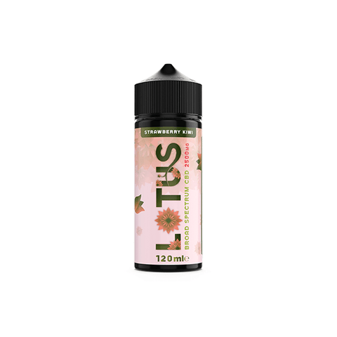 Lotus Leaf CBD 2500mg CBD Broad - Spectrum E - liquid 100ml (70VG/30PG) - THWC Ltd