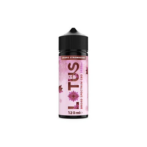 Lotus Leaf CBD 2500mg CBD Broad - Spectrum E - liquid 100ml (70VG/30PG) - THWC Ltd