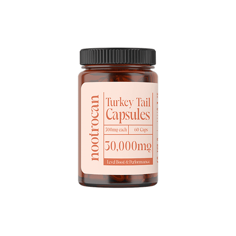 Nootrocan 45000mg Nootropic Vegan Mushroom Capsules - 90 Caps - THWC Ltd