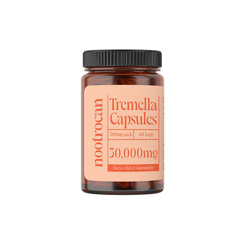 Nootrocan 45000mg Nootropic Vegan Mushroom Capsules - 90 Caps - THWC Ltd