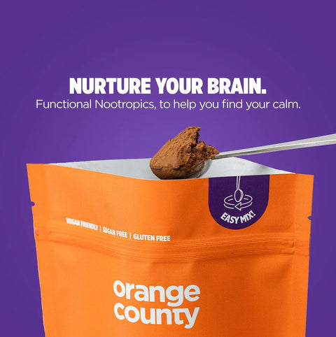 Orange County "Brain Food" Mushroom Chocolate Drink (Sample Size) - THWC Ltd