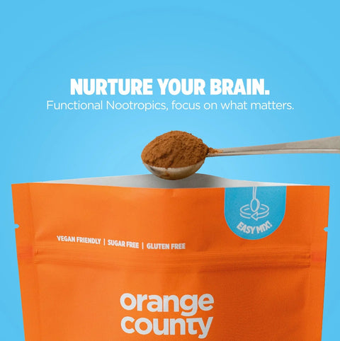 Orange County "Brain Food" Mushroom Coffee Drink (Sample Size) - THWC Ltd