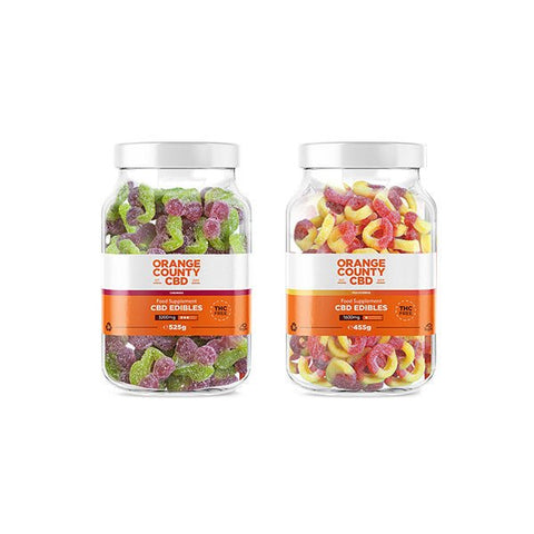 Orange County CBD 3200mg Gummies - Large Pack - THWC Ltd