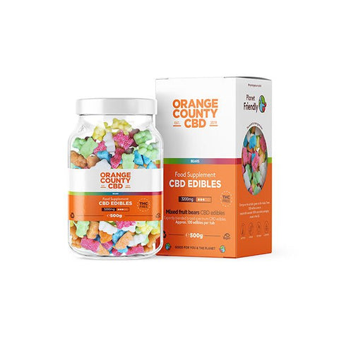 Orange County CBD 3200mg Gummies - Large Pack - THWC Ltd