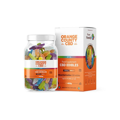 Orange County CBD 3200mg Gummies - Large Pack - THWC Ltd