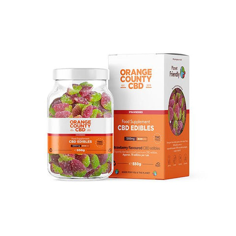 Orange County CBD 3200mg Gummies - Large Pack - THWC Ltd