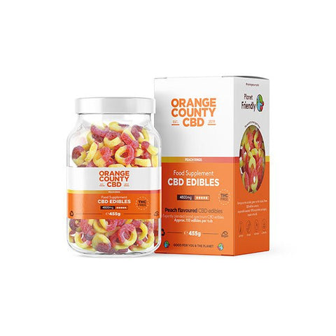 Orange County CBD 4800mg Gummies - Large Pack - THWC Ltd