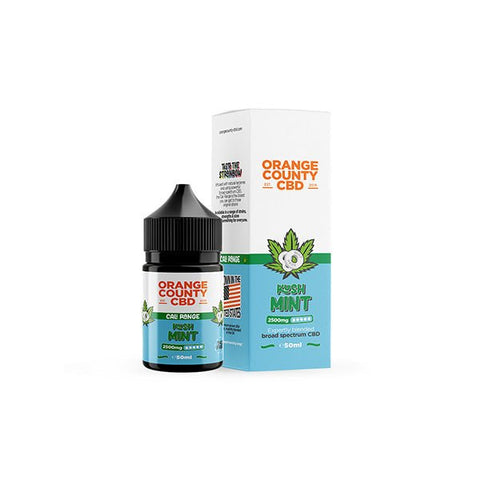 Orange County CBD Cali Range 2500mg CBD 50ml E - liquid (60VG/40PG) - THWC Ltd