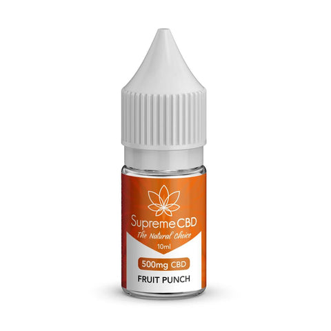 Supreme CBD 500mg CBD Vape Liquid - 10Ml - Various Flavours - THWC Ltd
