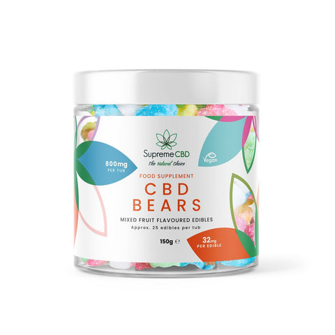 Supreme CBD 800mg Gummies - Various Flavours - THWC Ltd