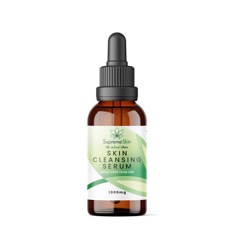 Supreme CBD Cleansing Serum - 30ml - 1000mg CBD - THWC Ltd