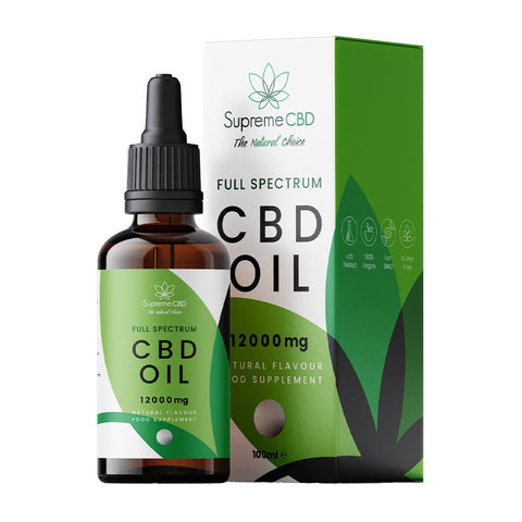 Supreme CBD Full Spectrum Oil - Various Strengths - THWC Ltd