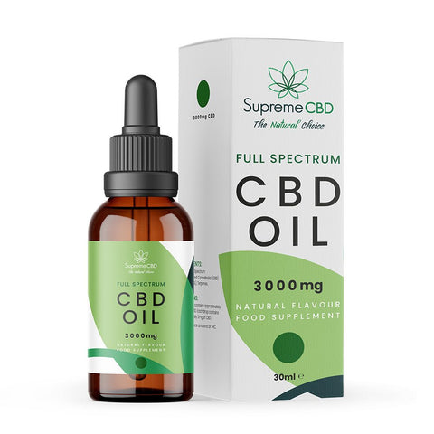 Supreme CBD Full Spectrum Oil - Various Strengths - THWC Ltd