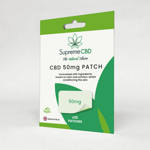 Supreme CBD Patches - 50mg CBD - THWC Ltd