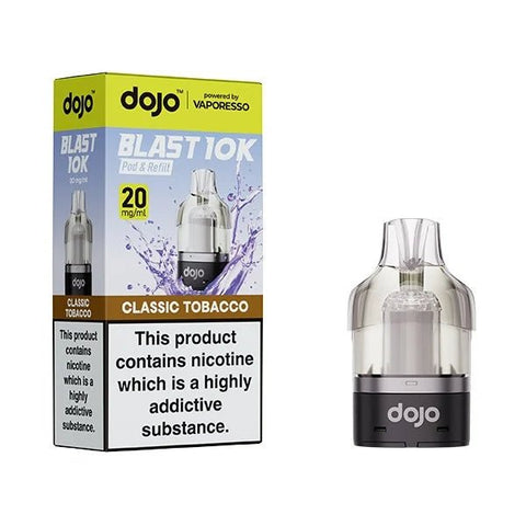 Vaporesso Dojo Blast 10k Pods - THWC Ltd