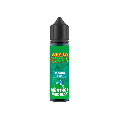 Why So CBD? 1000mg Full Spectrum CBD E - liquid 60ml - THWC Ltd