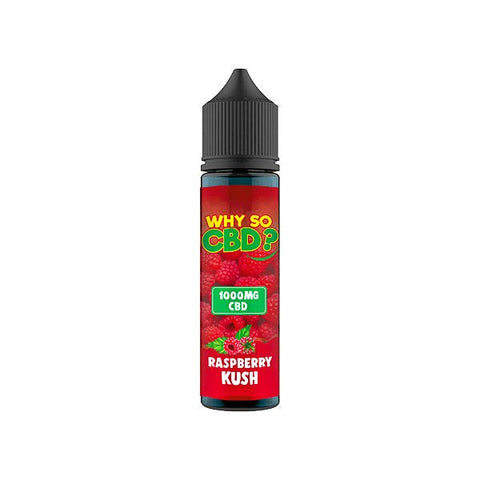 Why So CBD? 1000mg Full Spectrum CBD E - liquid 60ml - THWC Ltd