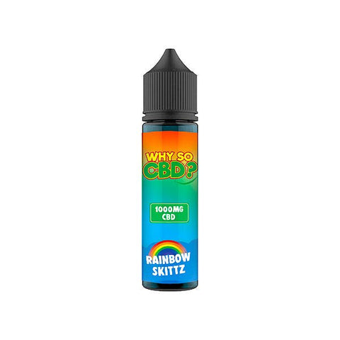 Why So CBD? 1000mg Full Spectrum CBD E - liquid 60ml - THWC Ltd