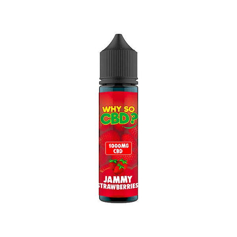 Why So CBD? 1000mg Full Spectrum CBD E - liquid 60ml - THWC Ltd