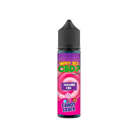 Why So CBD? 1000mg Full Spectrum CBD E - liquid 60ml - THWC Ltd