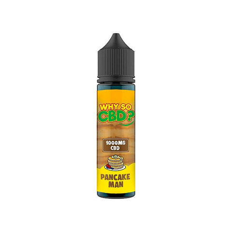 Why So CBD? 1000mg Full Spectrum CBD E - liquid 60ml - THWC Ltd