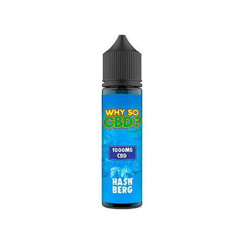 Why So CBD? 1000mg Full Spectrum CBD E - liquid 60ml - THWC Ltd