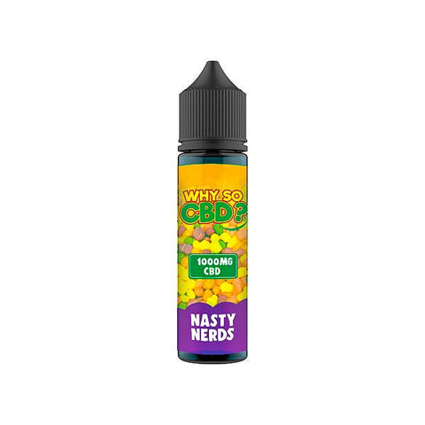 Why So CBD? 1000mg Full Spectrum CBD E - liquid 60ml - THWC Ltd