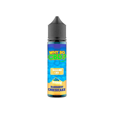 Why So CBD? 1000mg Full Spectrum CBD E - liquid 60ml - THWC Ltd