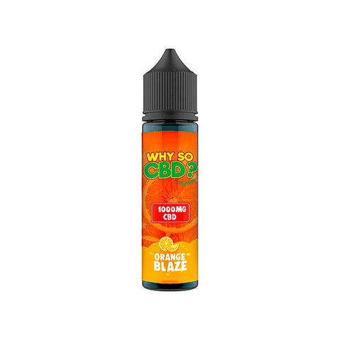 Why So CBD? 1000mg Full Spectrum CBD E - liquid 60ml - THWC Ltd