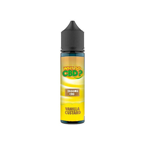 Why So CBD? 2000mg Full Spectrum CBD E - liquid 60ml - THWC Ltd