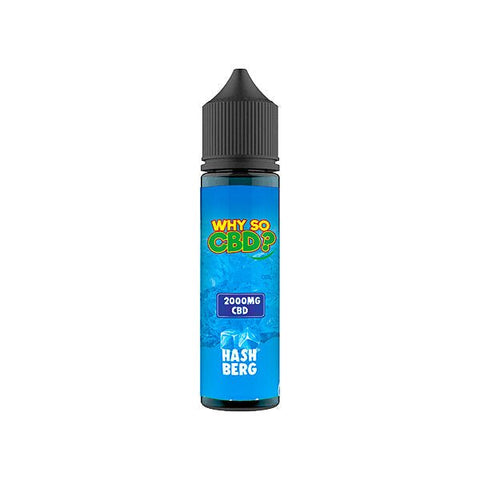 Why So CBD? 2000mg Full Spectrum CBD E - liquid 60ml - THWC Ltd