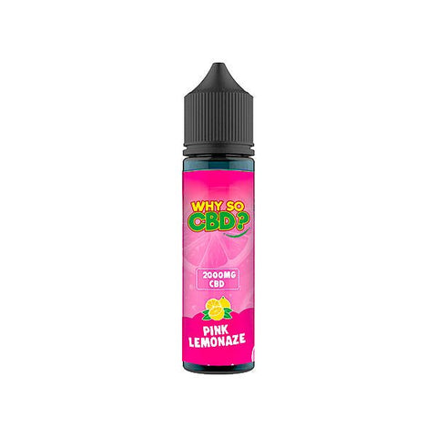 Why So CBD? 2000mg Full Spectrum CBD E - liquid 60ml - THWC Ltd