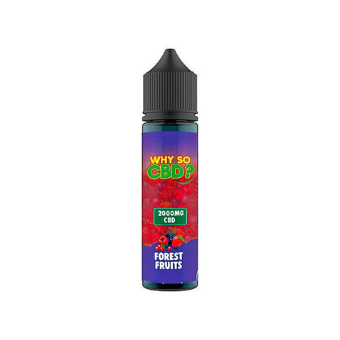 Why So CBD? 2000mg Full Spectrum CBD E - liquid 60ml - THWC Ltd