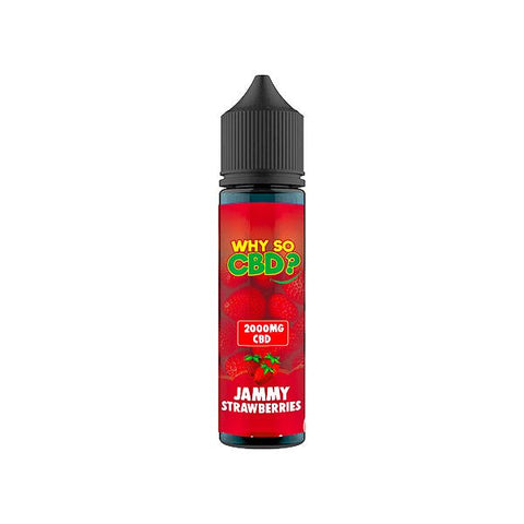 Why So CBD? 2000mg Full Spectrum CBD E - liquid 60ml - THWC Ltd