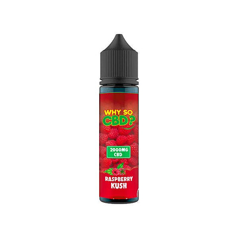 Why So CBD? 2000mg Full Spectrum CBD E - liquid 60ml - THWC Ltd