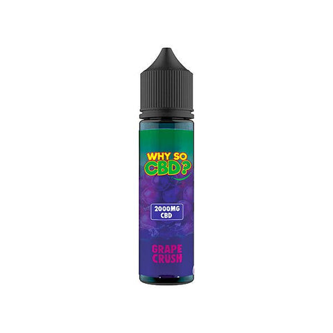 Why So CBD? 2000mg Full Spectrum CBD E - liquid 60ml - THWC Ltd