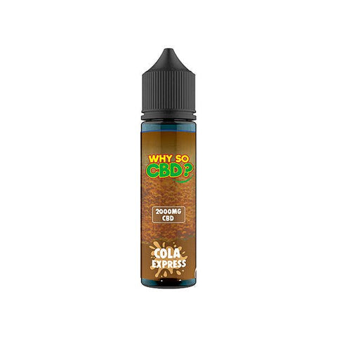 Why So CBD? 2000mg Full Spectrum CBD E - liquid 60ml - THWC Ltd