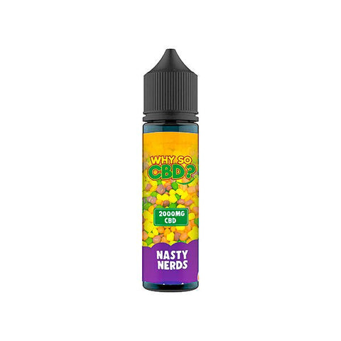 Why So CBD? 2000mg Full Spectrum CBD E - liquid 60ml - THWC Ltd