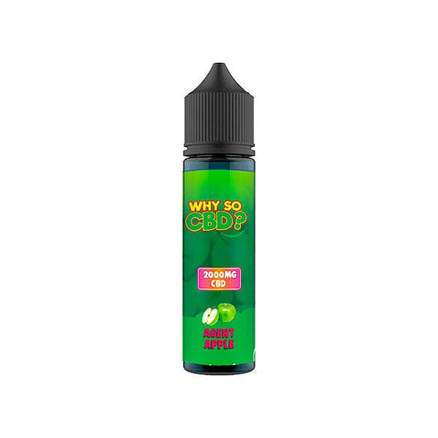 Why So CBD? 2000mg Full Spectrum CBD E - liquid 60ml - THWC Ltd