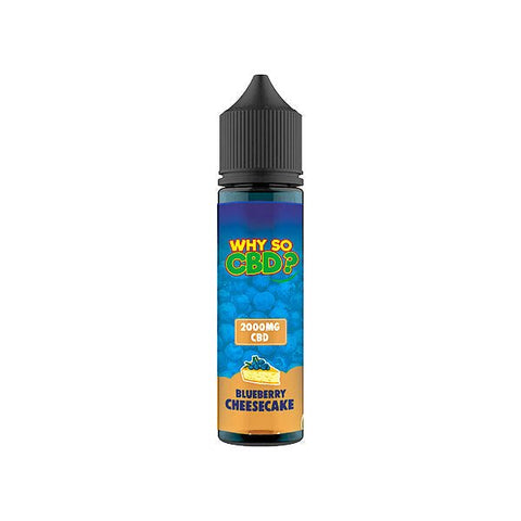 Why So CBD? 2000mg Full Spectrum CBD E - liquid 60ml - THWC Ltd