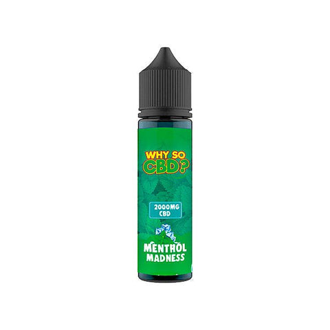 Why So CBD? 2000mg Full Spectrum CBD E - liquid 60ml - THWC Ltd