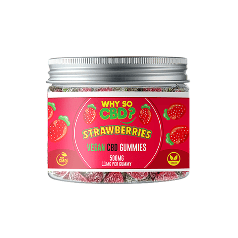 Why So CBD? 500mg CBD Small Vegan Gummies - 11 Flavours - THWC Ltd