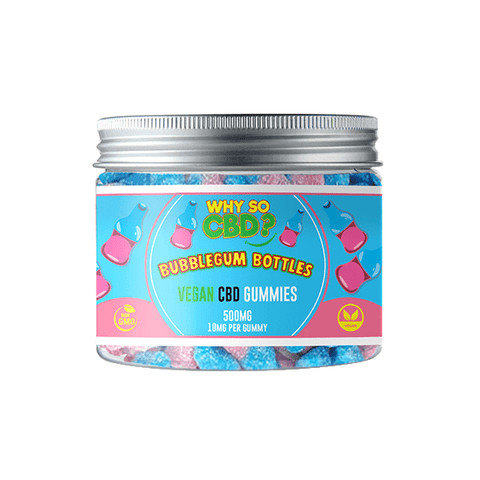 Why So CBD? 500mg CBD Small Vegan Gummies - 11 Flavours - THWC Ltd