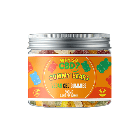 Why So CBD? 500mg CBD Small Vegan Gummies - 11 Flavours - THWC Ltd