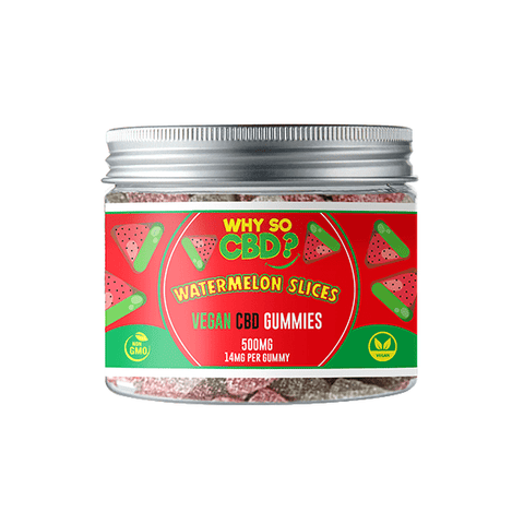 Why So CBD? 500mg CBD Small Vegan Gummies - 11 Flavours - THWC Ltd